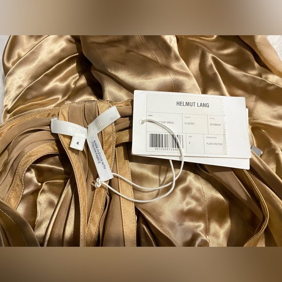 Helmut Lang long cocktail tassel dress - Picture 6 of 6